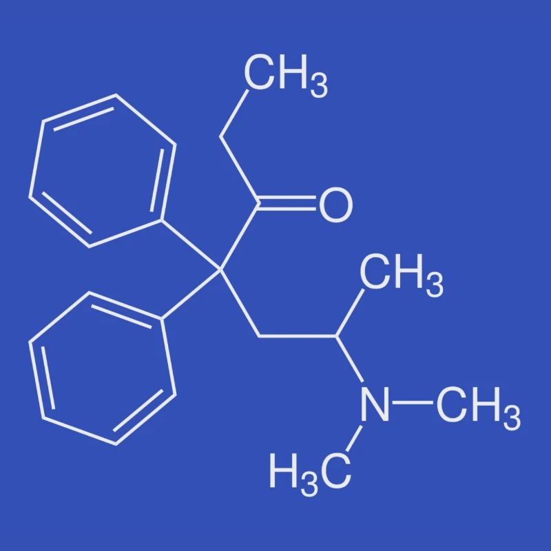 Formule structurelle à la méthadone