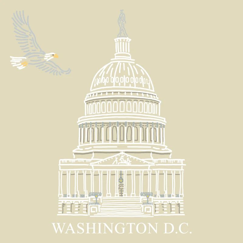Washington D.C., Capitol Structure, Bald Eagle