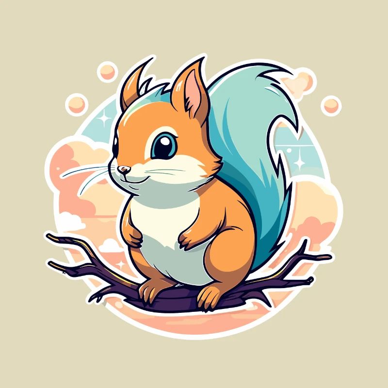 Eichhörnchen Illustration