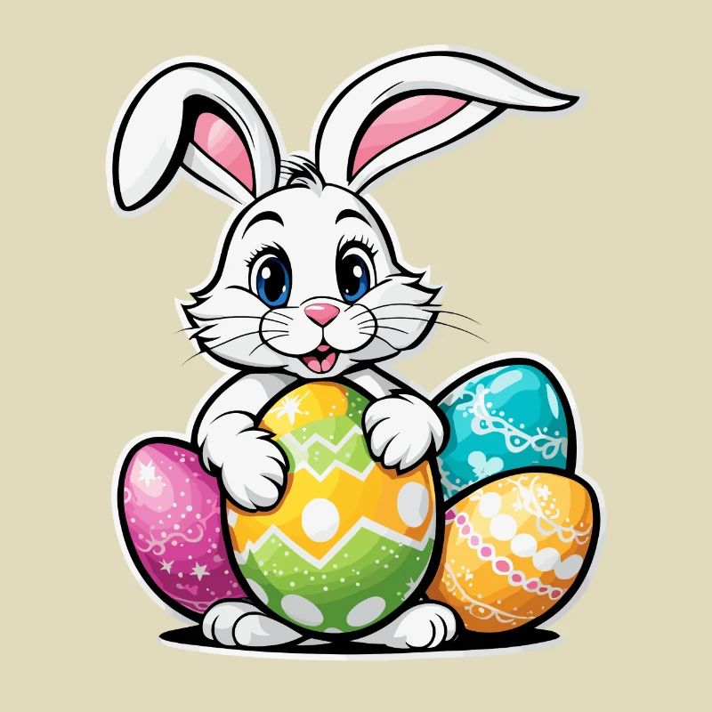 Easter Bunny Easter Illustration