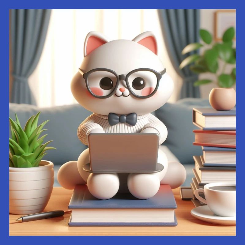 3D-Computer-Katze