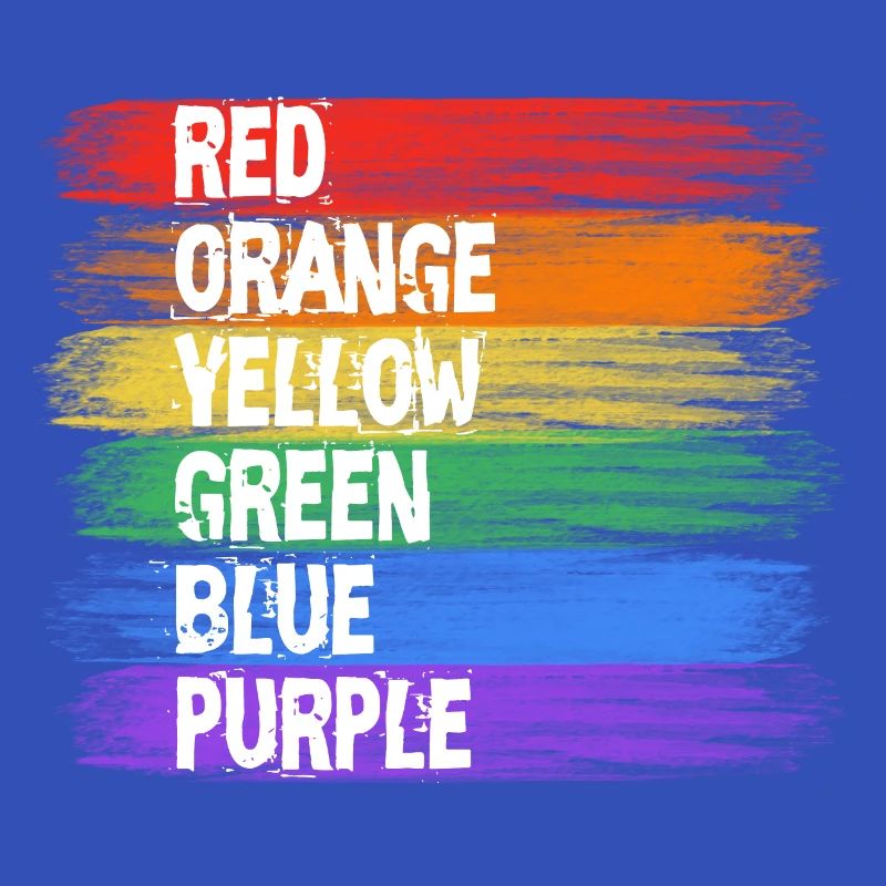 Regenbogenfarben Streifenkunst