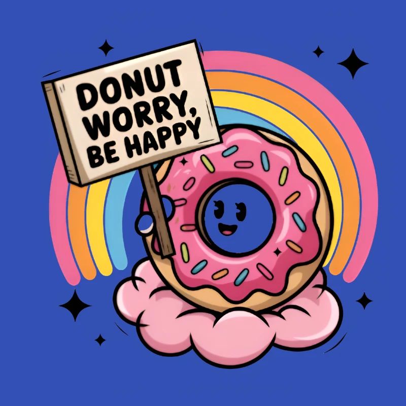 Donut-Sorge, sei glücklich