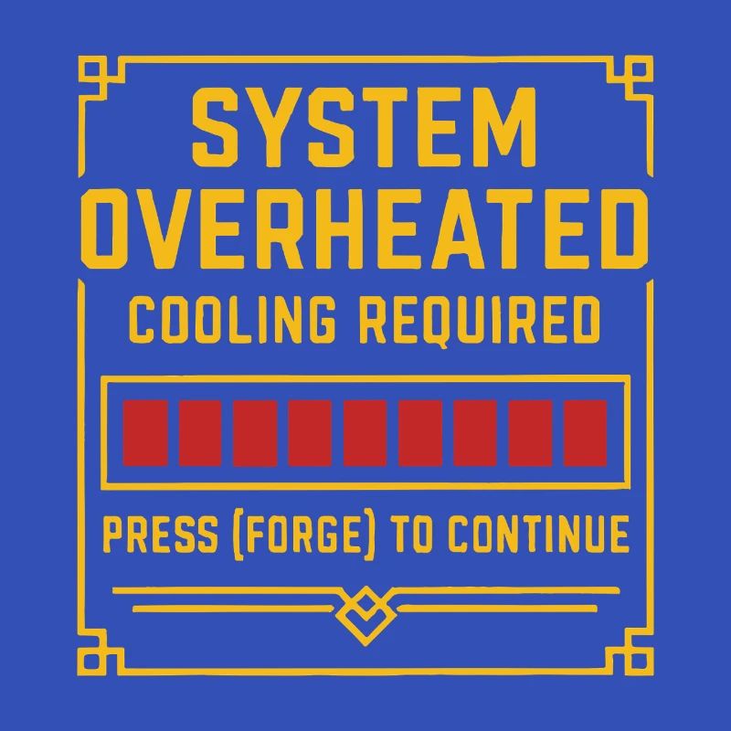 Systemübhitzung – Forge T-Stück