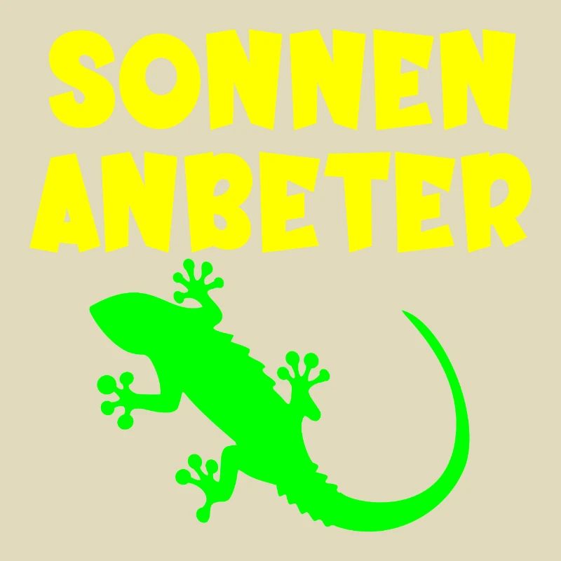 Sonnenanbeter Eidechse - Sommer Sonne