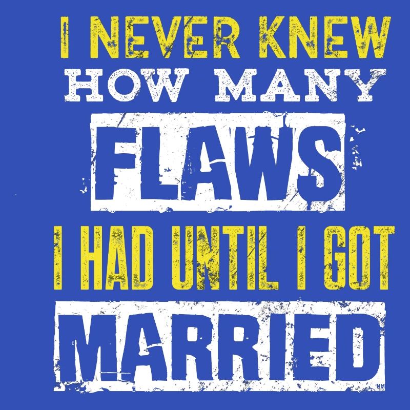 Ehe fehlerhafter Ehemann Ehefrau Ehepartner lustig verheiratet