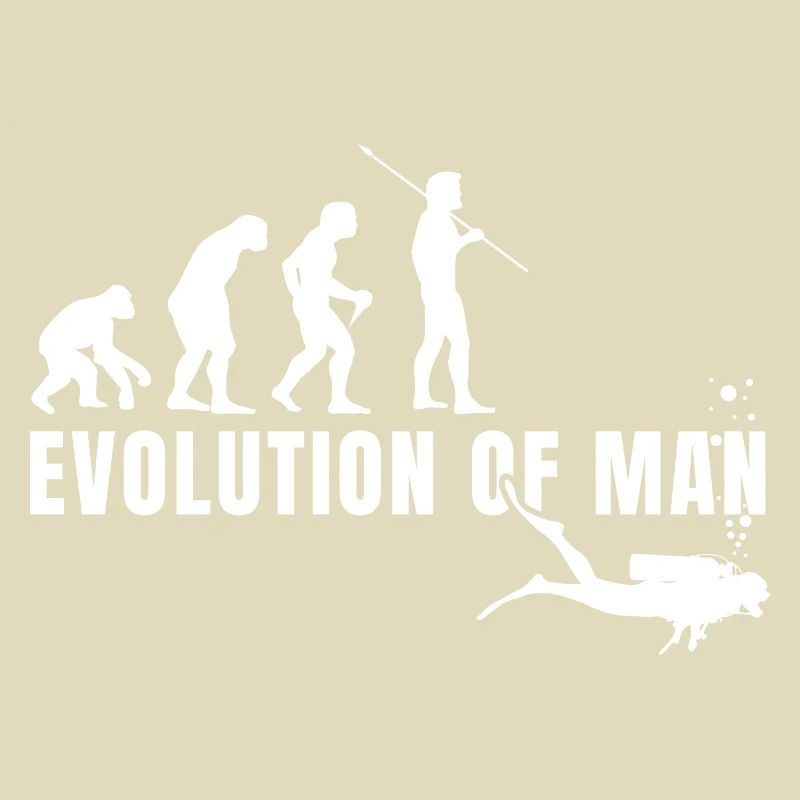 Evolution Graphic Diver Diving Scuba Diver Apnoe S