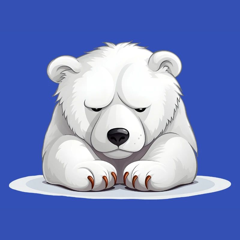 Grumpy Eisbär