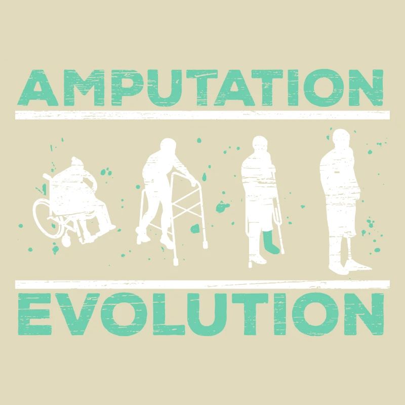 Amputation Evolution Amputierter Amputierte Chirur