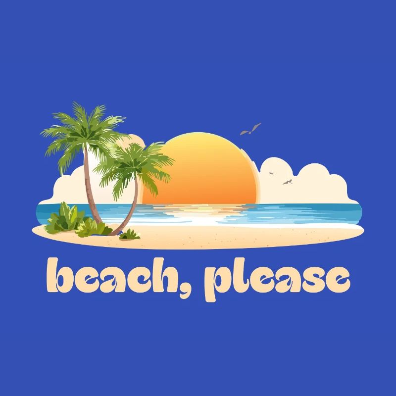 Strand, bitte