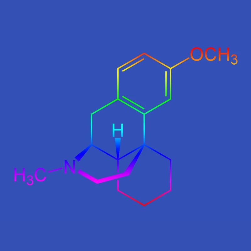 Dextromethorphan DXM Strukturformel