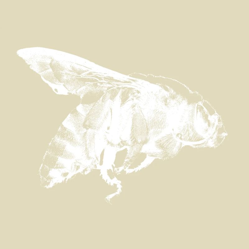 Conception d'abeille Vintage