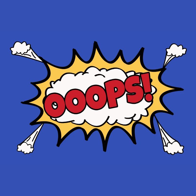 OOOPS Comic Graffiti