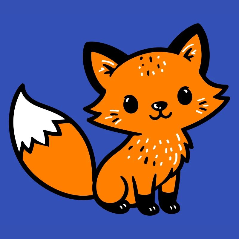 Fuchs Niedlich Comic