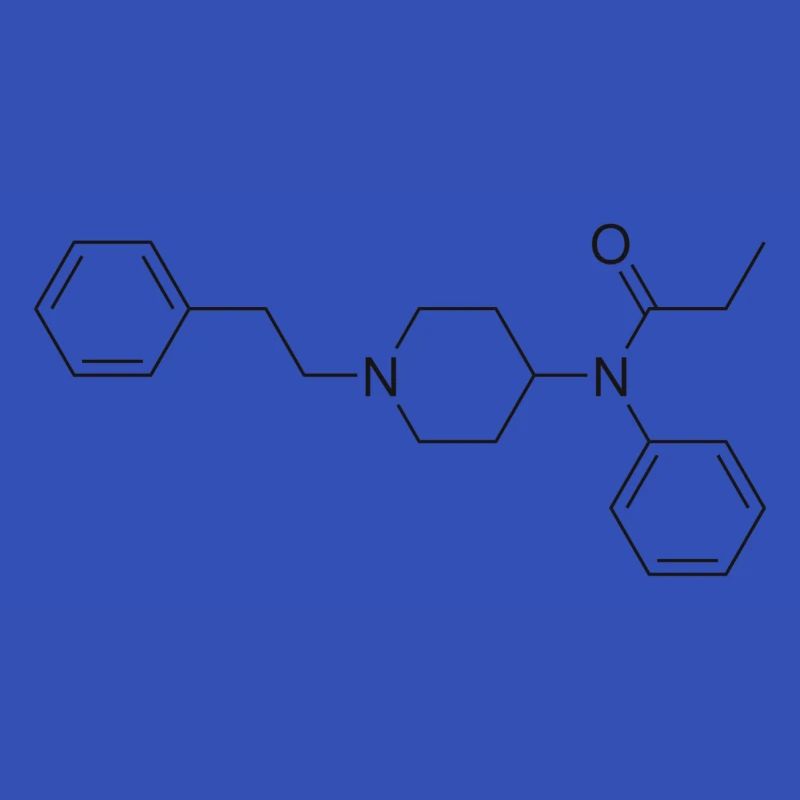 Fentanyl structural formula