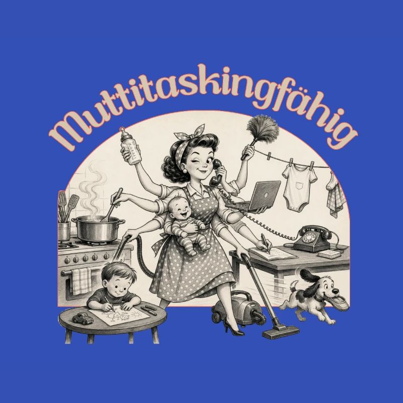 Multitasking? Nein. Muttitasking - Chaos? Läuft!
