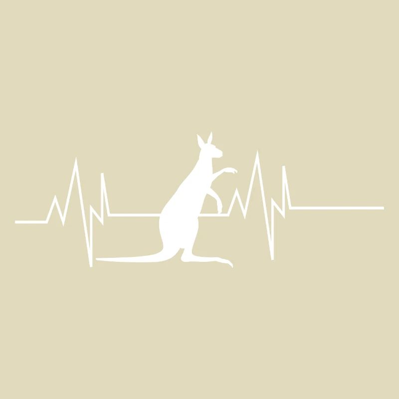 Känguru-Herzschlag