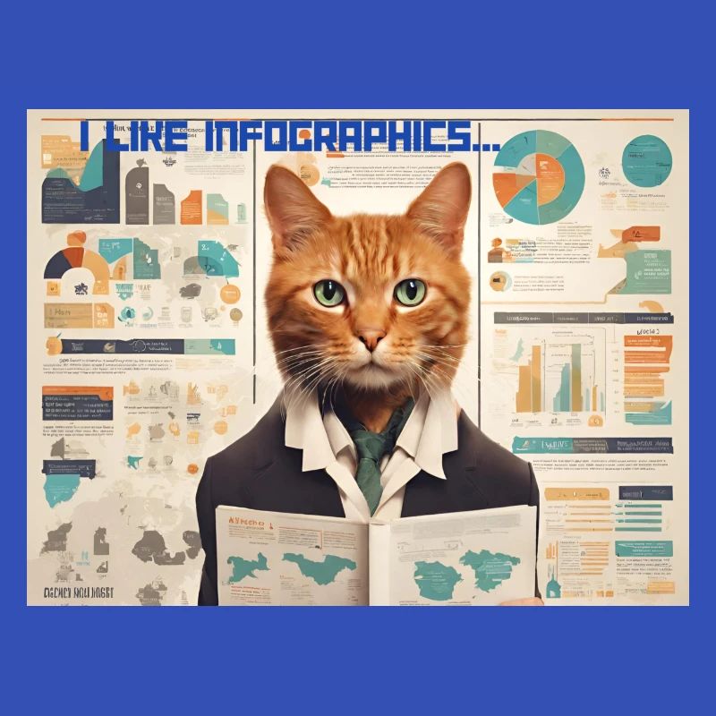 Infografik Katze