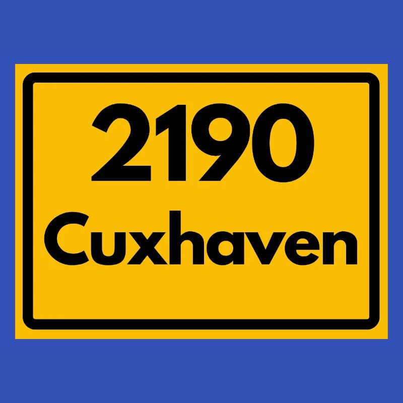 OLD POSTCODE POSTCODE RETRO 2190 CUXHAVEN NORDSEE