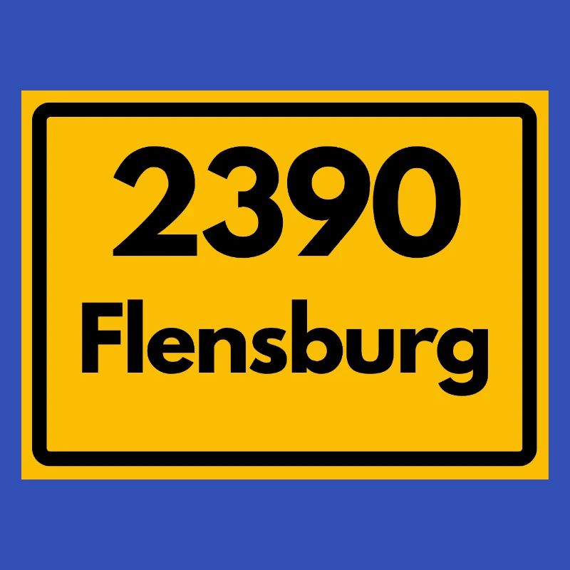 OLD POSTCODE POSTCODE RETRO 2390 FLENSBURG – FJORD