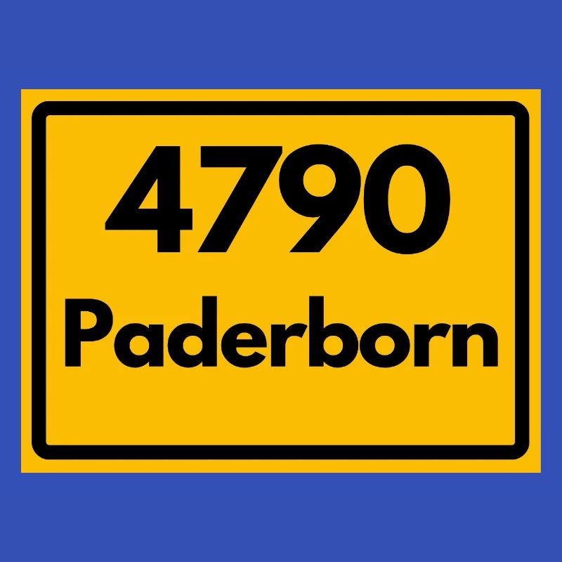 OLD POSTCODE POSTCODE RETRO 4790 PADERBORN