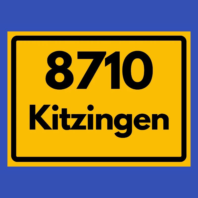 OLD POSTCODE ZIP CODE 8710 KITZINGEN HEIMATSTOLZ