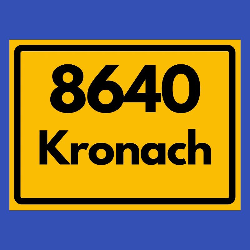 OLD POSTCODE ZIP CODE 8640 KRONACH HEIMATSTOLZ
