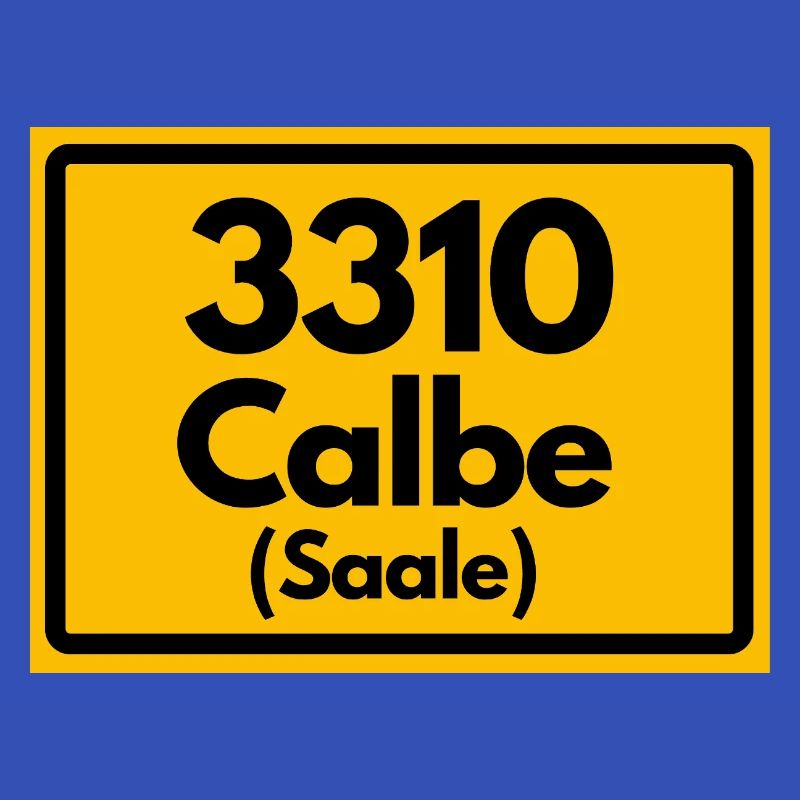 OLD POSTCODE POSTCODE 3310 CALBE SAALE HEIMATSTOLZ