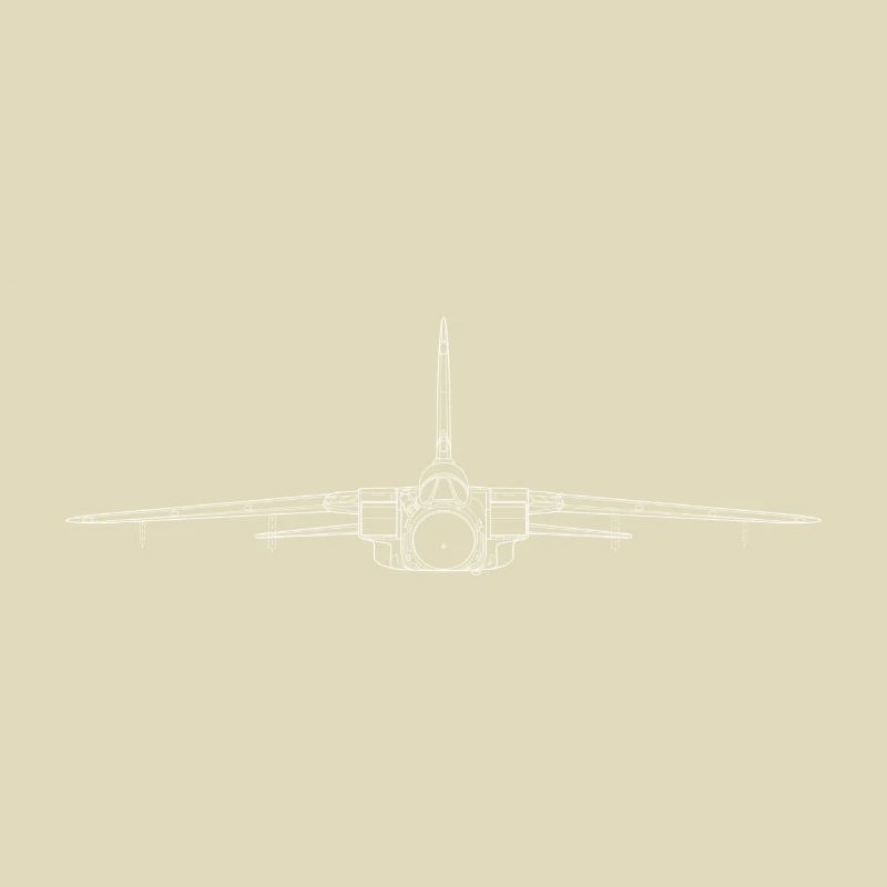 tornado jet fighter white front