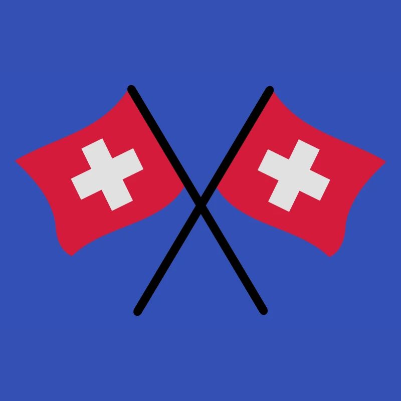 Schweizer Flaggen