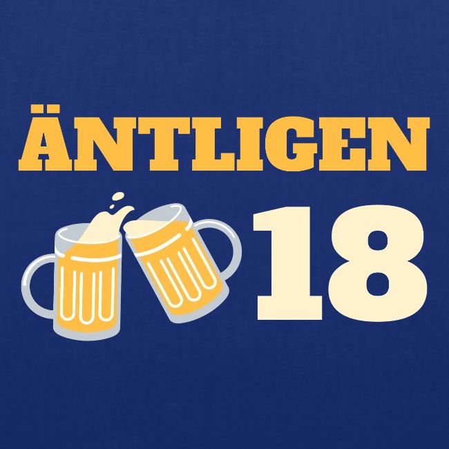 Äntligen 18 - 18 års present
