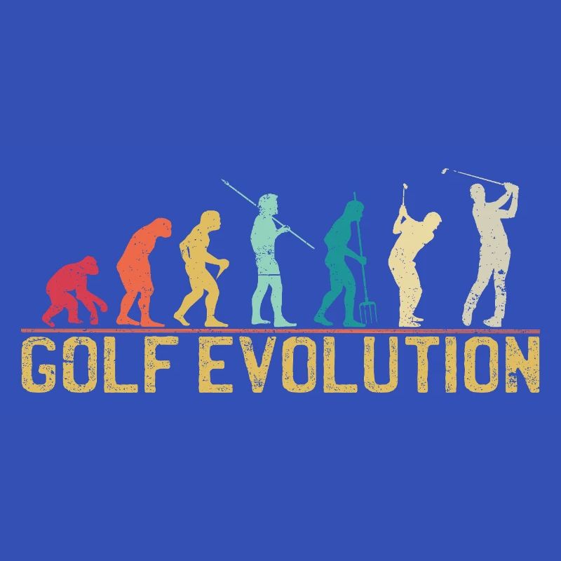 Golf Evolution Silhouette Design