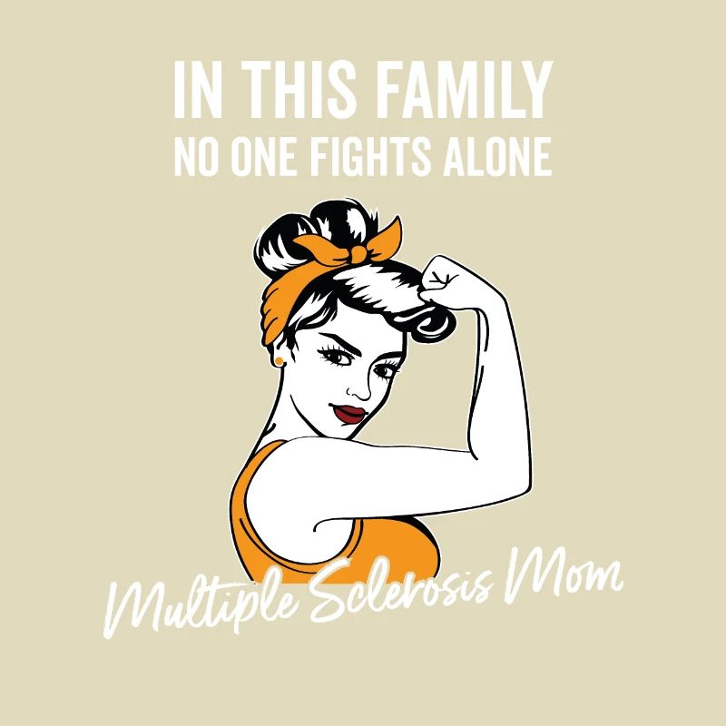 Orange Multiple Sclerosis Gift for Mom Mom