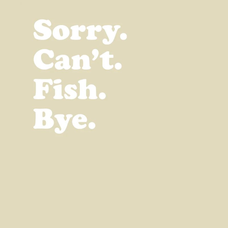 Sorry, can't say goodbye - fish