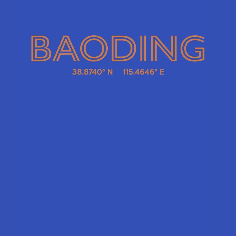 Coordonnées de China City - Baoding
