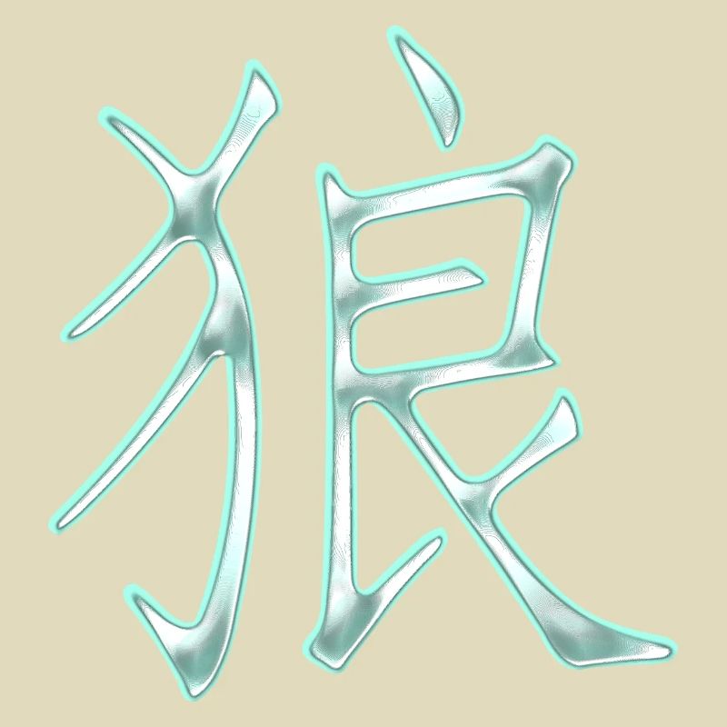 Wolf (Chinesisches Schriftzeichen)