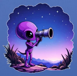 Außerirdischer Astronom