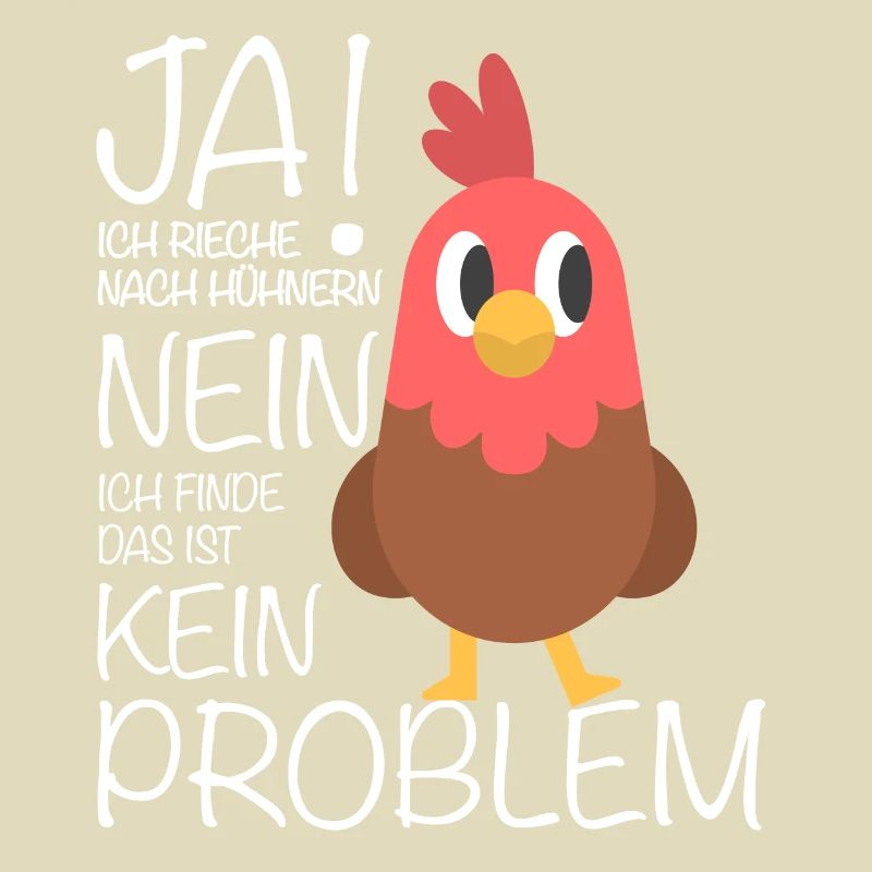 Huhn Lustig Spruch Geschenkidee Bauer Hühner