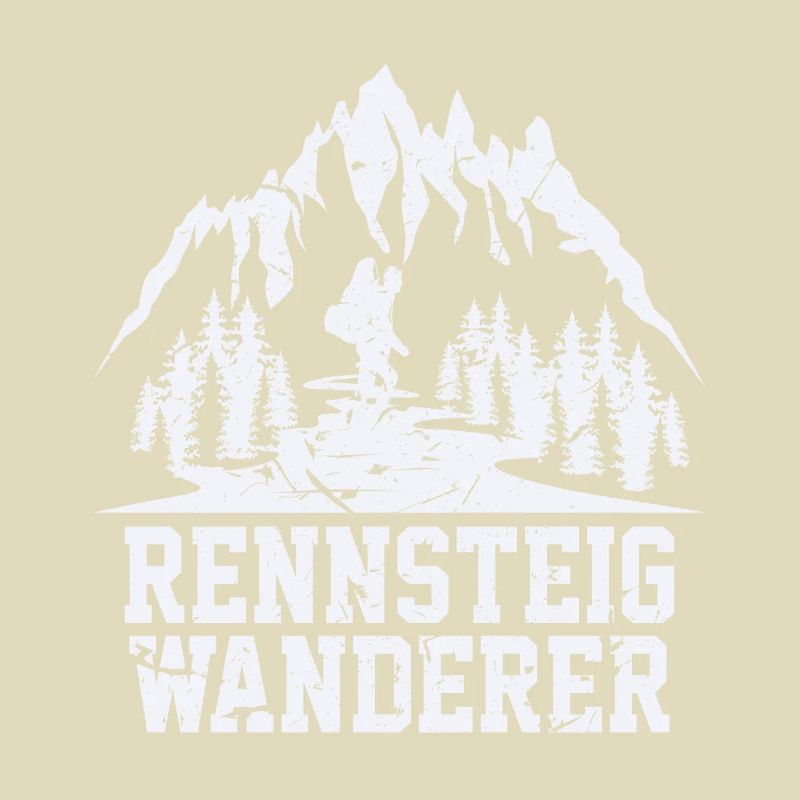 Rennsteig Wanderer