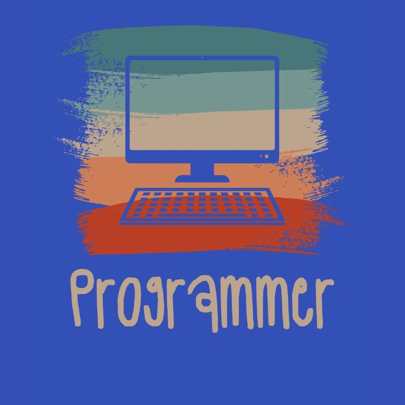 Retro Vintage Programmer Computer Programming