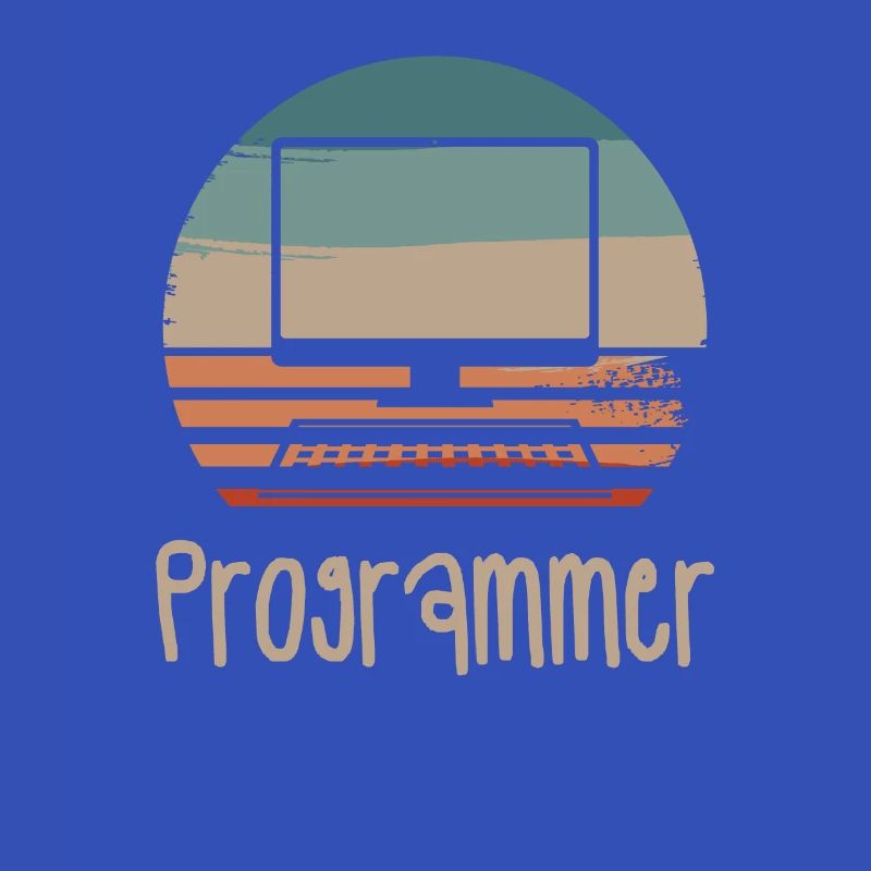 Retro Vintage Programmer Computer Programming