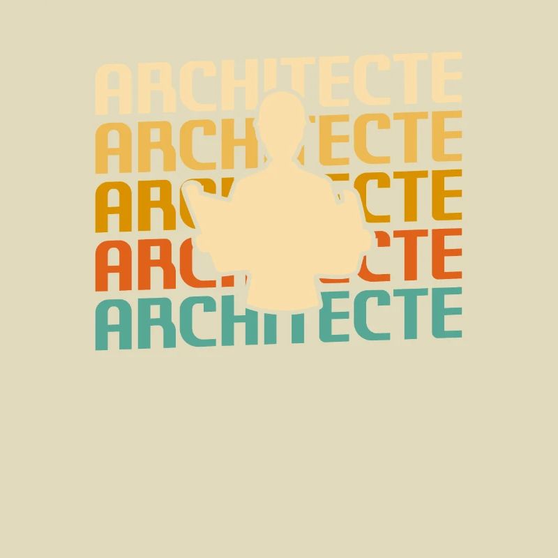 Retro Architecte Architecture Architectural