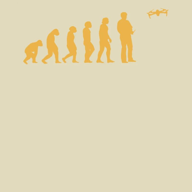 Funny Drone Pilot Evolution Quadcopter Drone Evolu