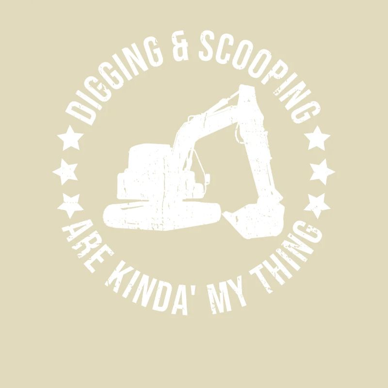 Bagger Sandbagger Baggerfahrer