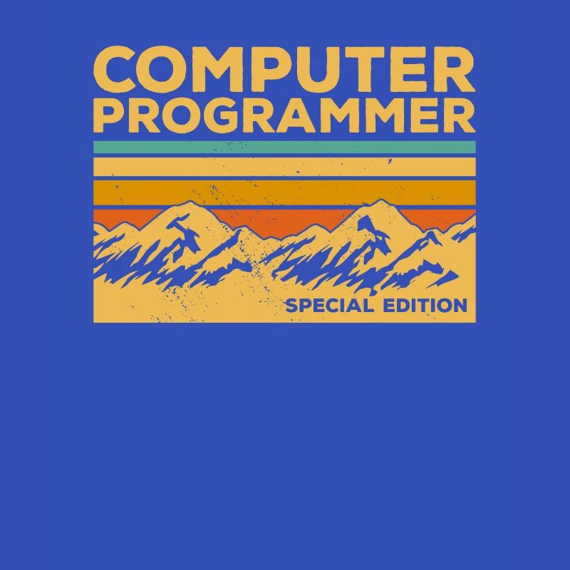 Retro Computerprogrammierer Sonderedition