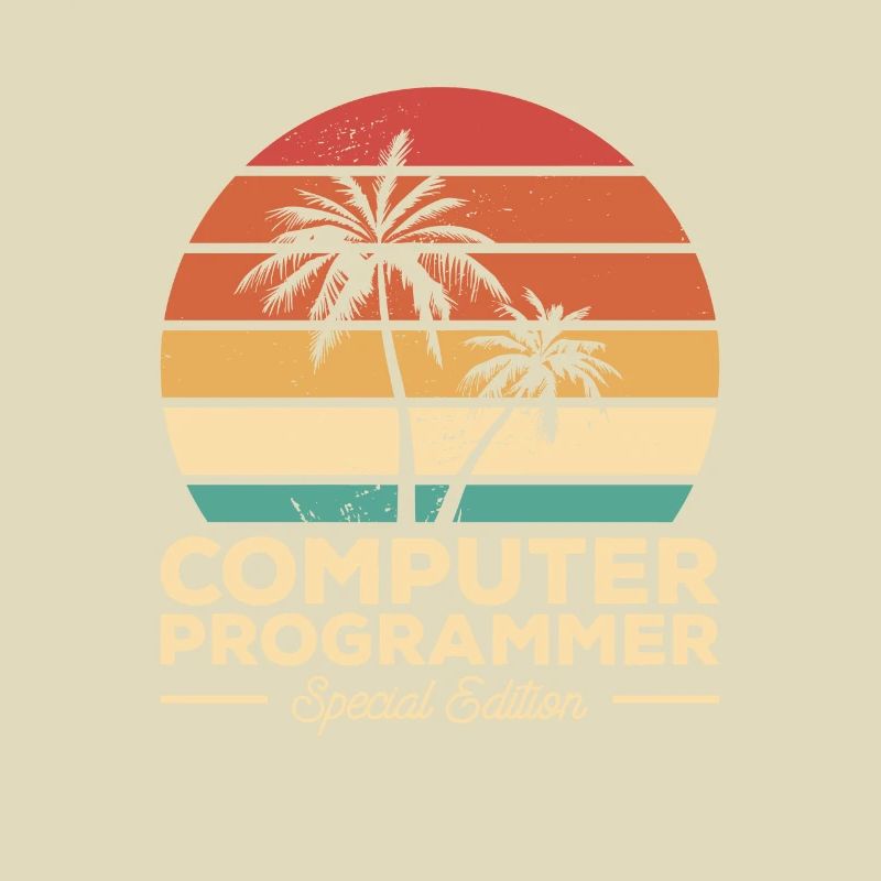 Retro Computerprogrammierer Sonderedition