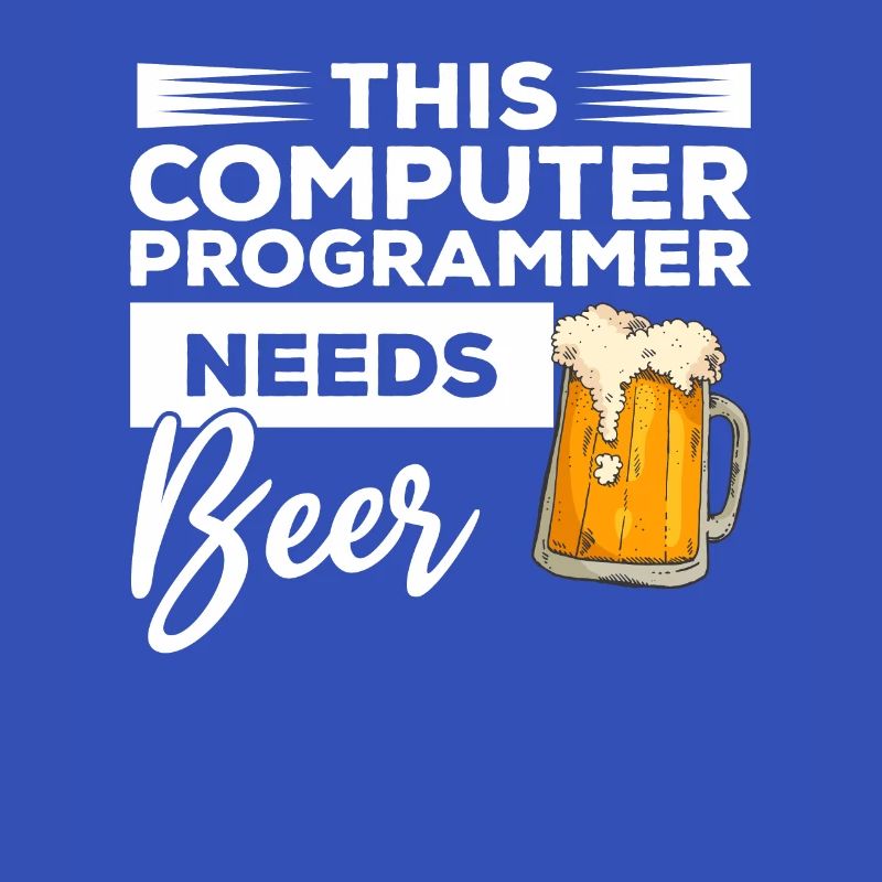 Dieser Computerprogrammierer braucht Bierprogrammierung