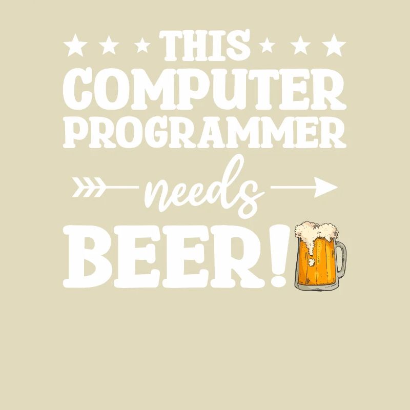 Dieser Computerprogrammierer braucht Bierprogrammierung