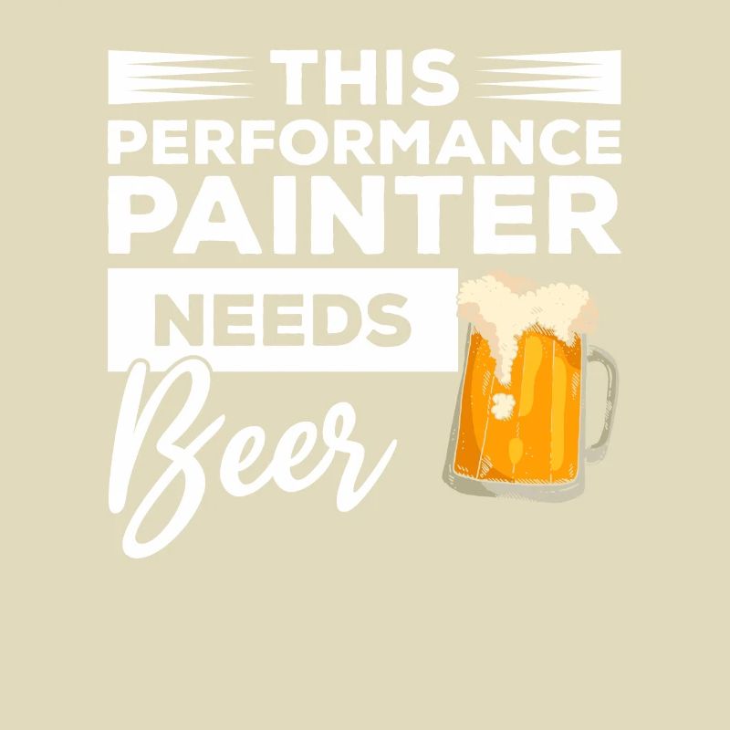This Performance Painter Needs Beer