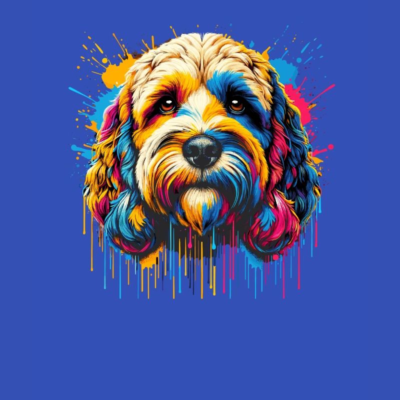 Splash Art Cockapoo Cockapoos Cockerpoo